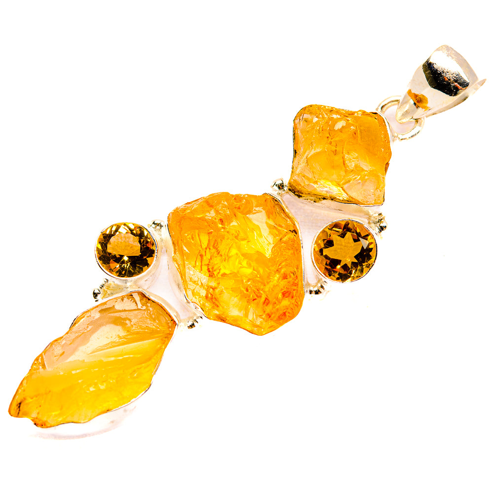 Citrine Pendants handcrafted by Ana Silver Co - PD32602 - Photo 2