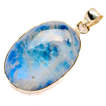 Rainbow Moonstone Pendants handcrafted by Ana Silver Co - PD32611 - Photo 2