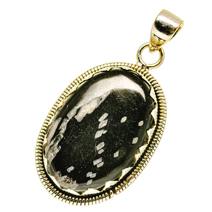 Pinolith Jasper Pendants handcrafted by Ana Silver Co - PD3262