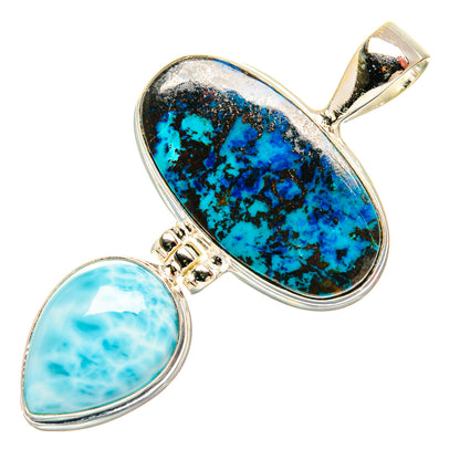 Shattuckite Pendants handcrafted by Ana Silver Co - PD32637 - Photo 2