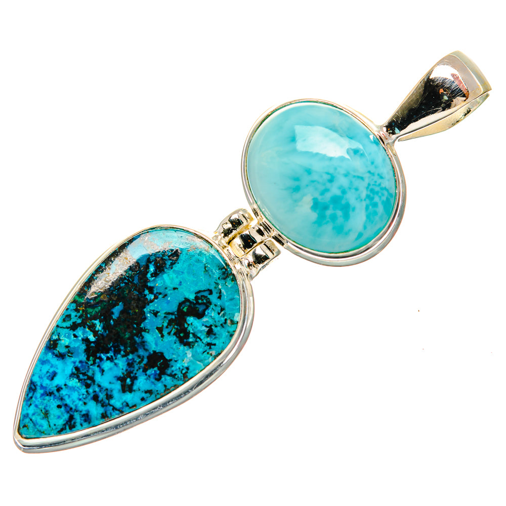 Shattuckite Pendants handcrafted by Ana Silver Co - PD32646 - Photo 2