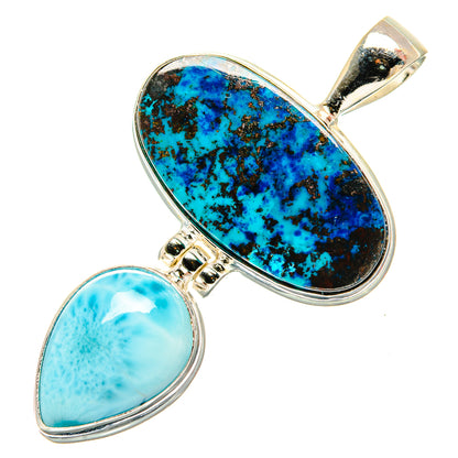 Shattuckite Pendants handcrafted by Ana Silver Co - PD32649 - Photo 2