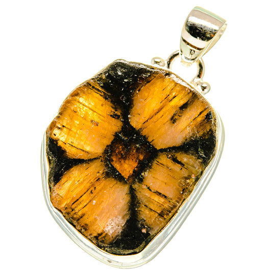 Chiastolite Pendants handcrafted by Ana Silver Co - PD3265