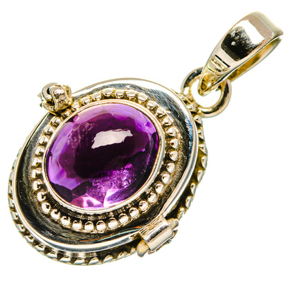 Amethyst Pendants handcrafted by Ana Silver Co - PD32663 - Photo 2