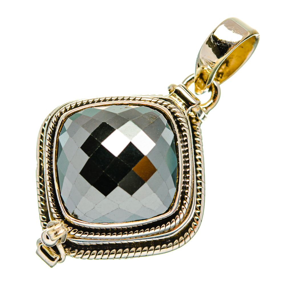 Hematite Pendants handcrafted by Ana Silver Co - PD32669 - Photo 2
