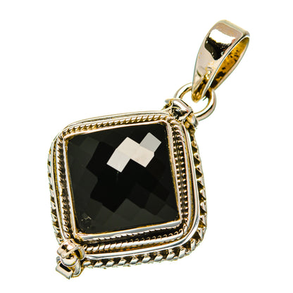 Black Onyx Pendants handcrafted by Ana Silver Co - PD32672 - Photo 2