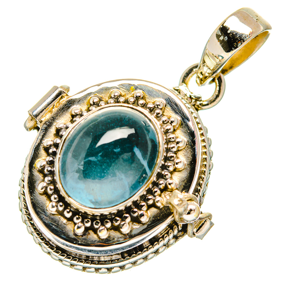 Aquamarine Pendants handcrafted by Ana Silver Co - PD32677 - Photo 2