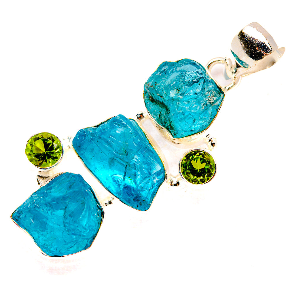 Apatite Pendants handcrafted by Ana Silver Co - PD32701 - Photo 2