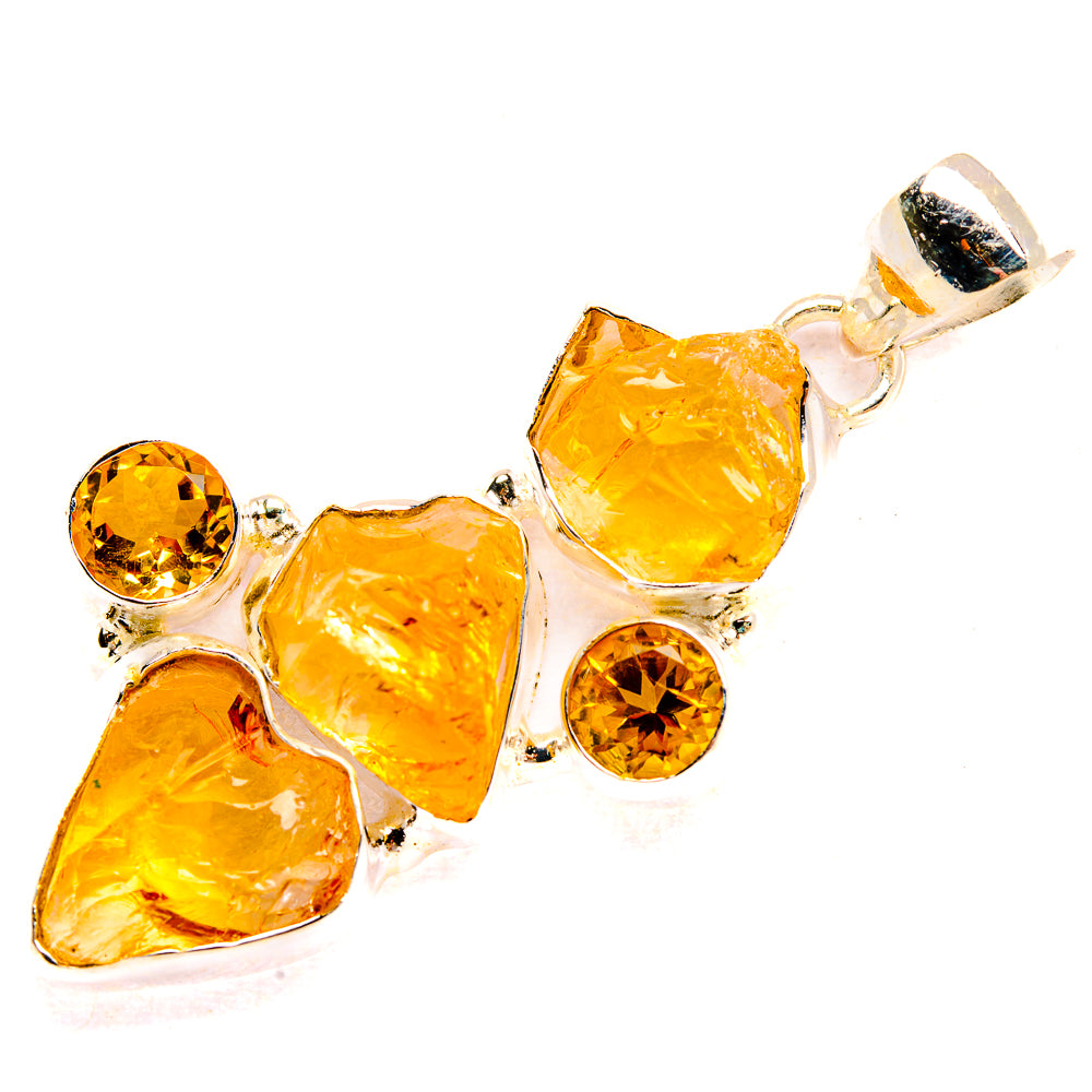 Citrine Pendants handcrafted by Ana Silver Co - PD32708 - Photo 2