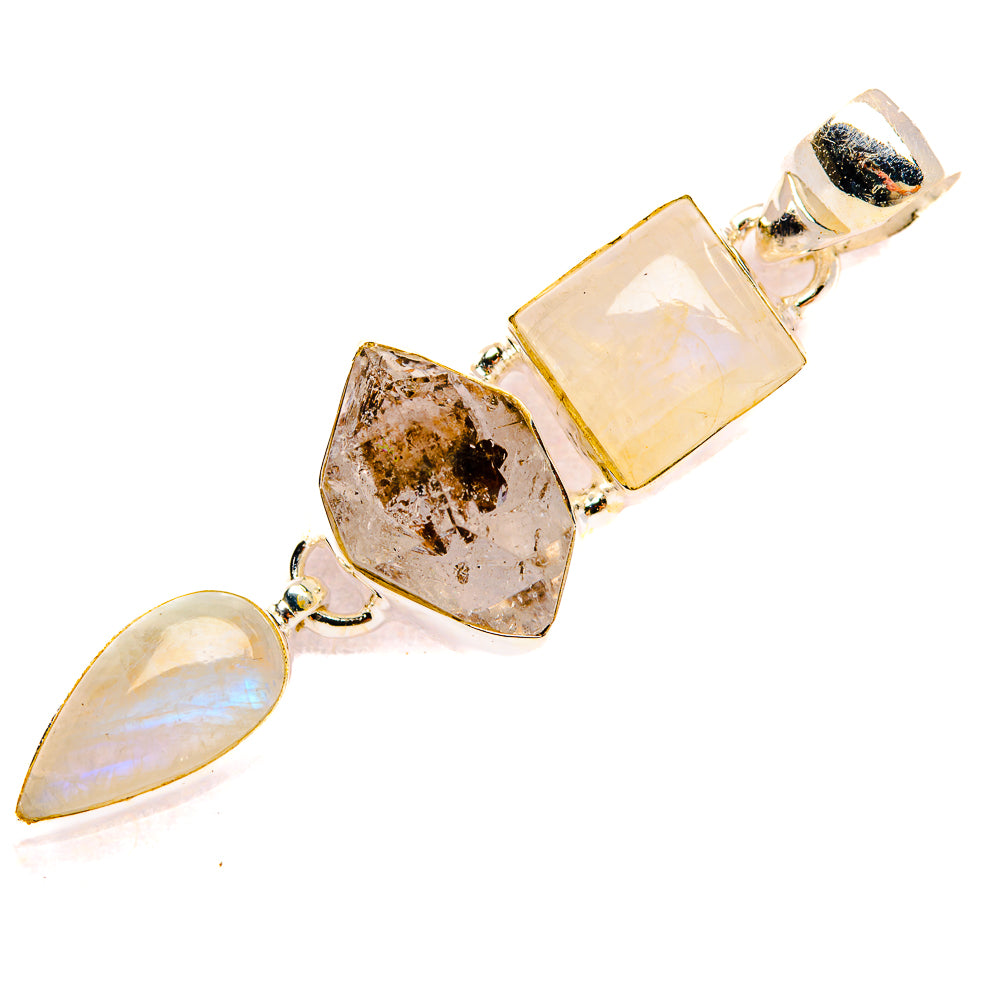 Herkimer Diamond Pendants handcrafted by Ana Silver Co - PD32721 - Photo 2