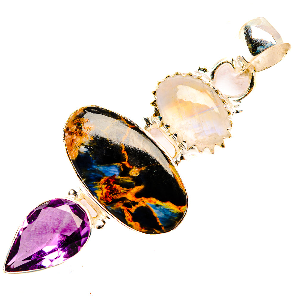 Pietersite Pendants handcrafted by Ana Silver Co - PD32727 - Photo 2