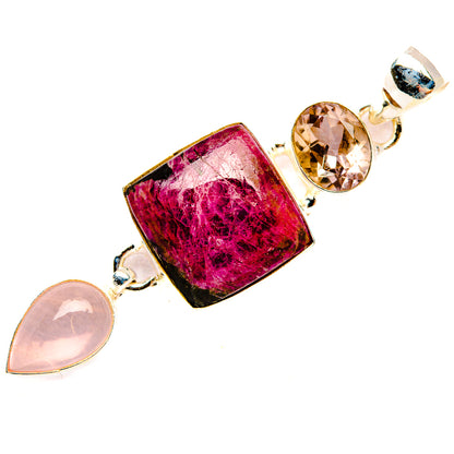 Russian Eudialyte Pendants handcrafted by Ana Silver Co - PD32741 - Photo 2