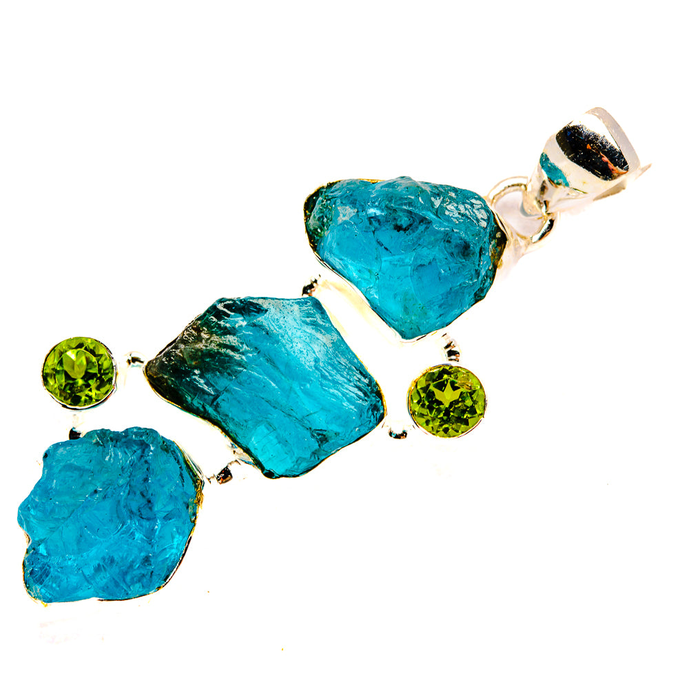 Apatite Pendants handcrafted by Ana Silver Co - PD32744 - Photo 2