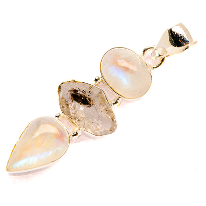 Herkimer Diamond Pendants handcrafted by Ana Silver Co - PD32752 - Photo 2