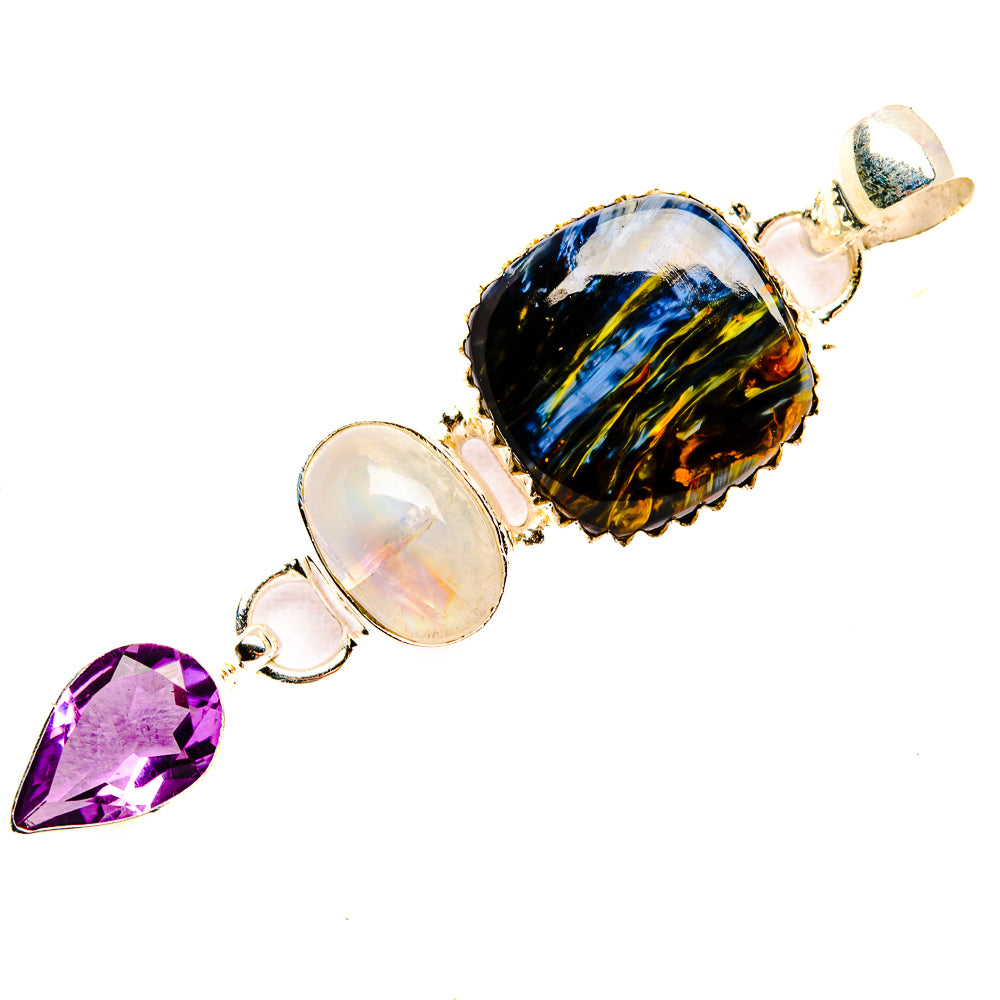 Pietersite Pendants handcrafted by Ana Silver Co - PD32753 - Photo 2
