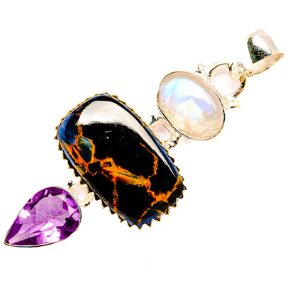 Pietersite Pendants handcrafted by Ana Silver Co - PD32765 - Photo 2