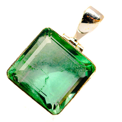 Green Fluorite Pendants handcrafted by Ana Silver Co - PD32787 - Photo 2