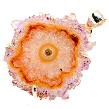 Amethyst Stalactite Pendants handcrafted by Ana Silver Co - PD32804 - Photo 2