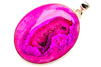 Titanium Sunshine Druzy Pendants handcrafted by Ana Silver Co - PD32809 - Photo 2