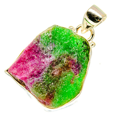 Ruby Zoisite Pendants handcrafted by Ana Silver Co - PD3281