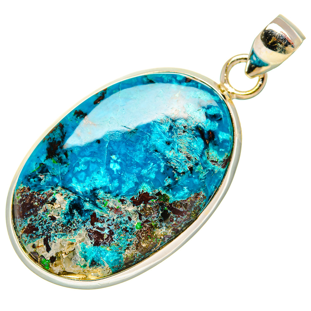 Shattuckite Pendants handcrafted by Ana Silver Co - PD32822 - Photo 2