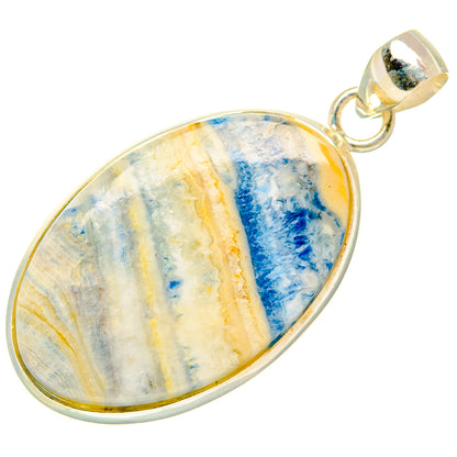 Blue Scheelite Pendants handcrafted by Ana Silver Co - PD32824 - Photo 2