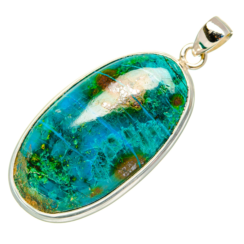 Shattuckite Pendants handcrafted by Ana Silver Co - PD32828 - Photo 2