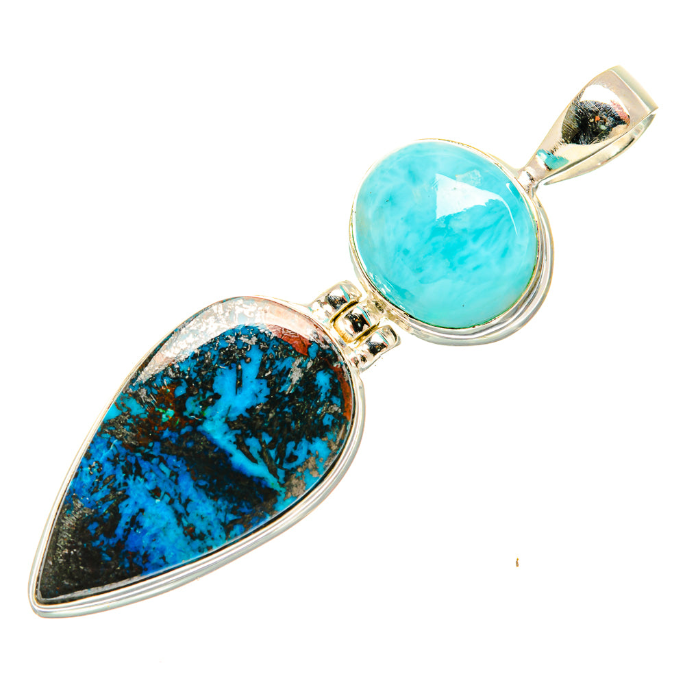 Shattuckite Pendants handcrafted by Ana Silver Co - PD32864 - Photo 2