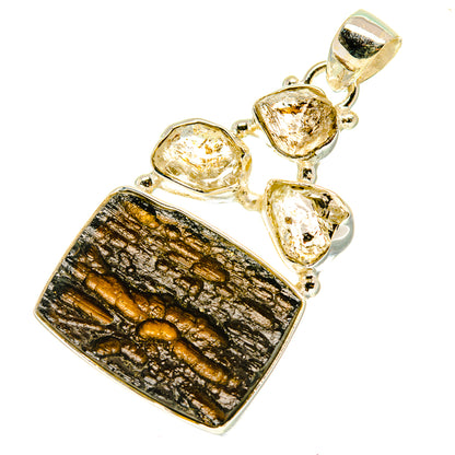 Tektite Pendants handcrafted by Ana Silver Co - PD3290