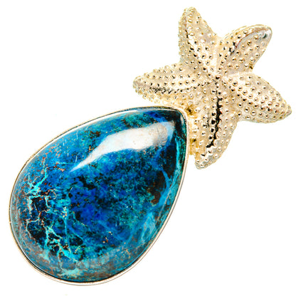 Shattuckite Pendants handcrafted by Ana Silver Co - PD32903 - Photo 2