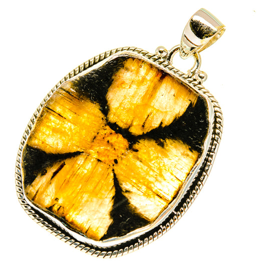 Chiastolite Pendants handcrafted by Ana Silver Co - PD3291