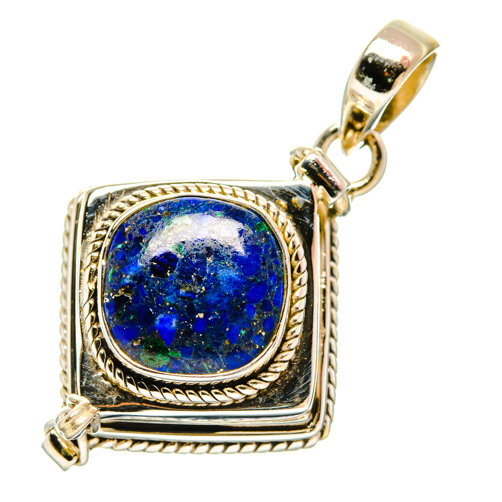 Lapis Lazuli Pendants handcrafted by Ana Silver Co - PD32915 - Photo 2