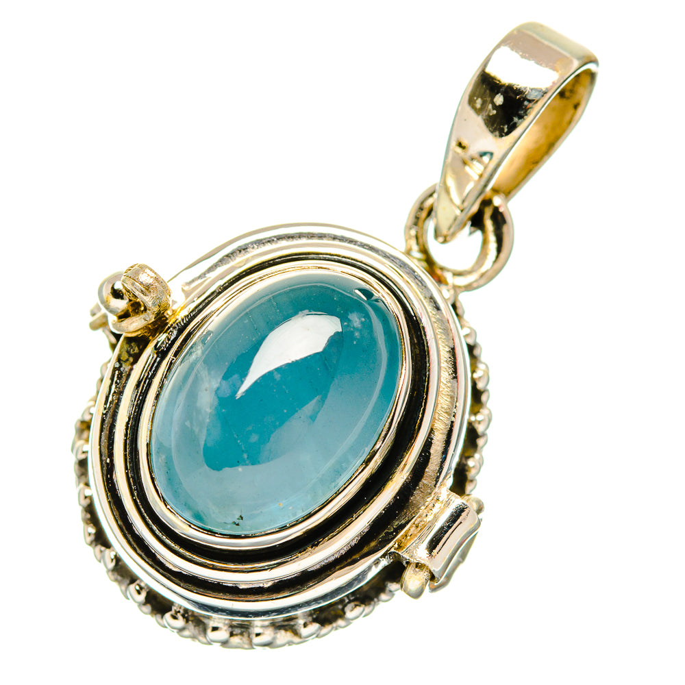 Aquamarine Pendants handcrafted by Ana Silver Co - PD32928 - Photo 2