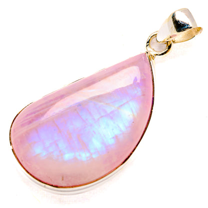 Pink Moonstone Pendants handcrafted by Ana Silver Co - PD32943 - Photo 2