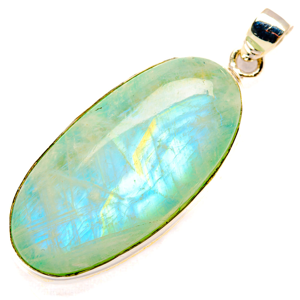 Green Moonstone Pendants handcrafted by Ana Silver Co - PD32945 - Photo 2
