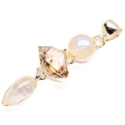 Herkimer Diamond Pendants handcrafted by Ana Silver Co - PD32959 - Photo 2