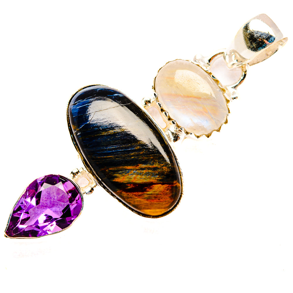 Pietersite Pendants handcrafted by Ana Silver Co - PD32971 - Photo 2