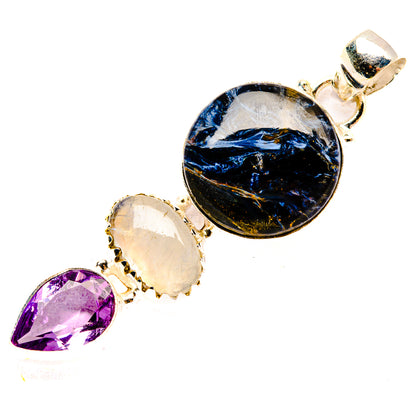 Pietersite Pendants handcrafted by Ana Silver Co - PD32973 - Photo 2