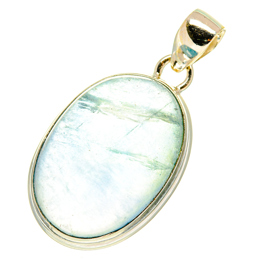 Blue Fluorite Pendants handcrafted by Ana Silver Co - PD3298