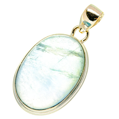 Blue Fluorite Pendants handcrafted by Ana Silver Co - PD3298