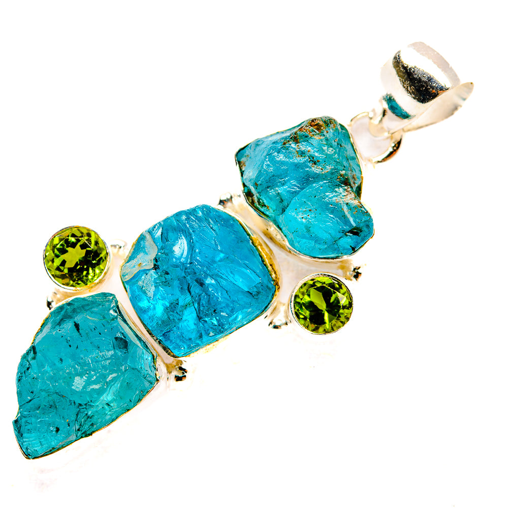 Apatite Pendants handcrafted by Ana Silver Co - PD32980 - Photo 2