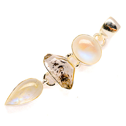 Herkimer Diamond Pendants handcrafted by Ana Silver Co - PD32990 - Photo 2