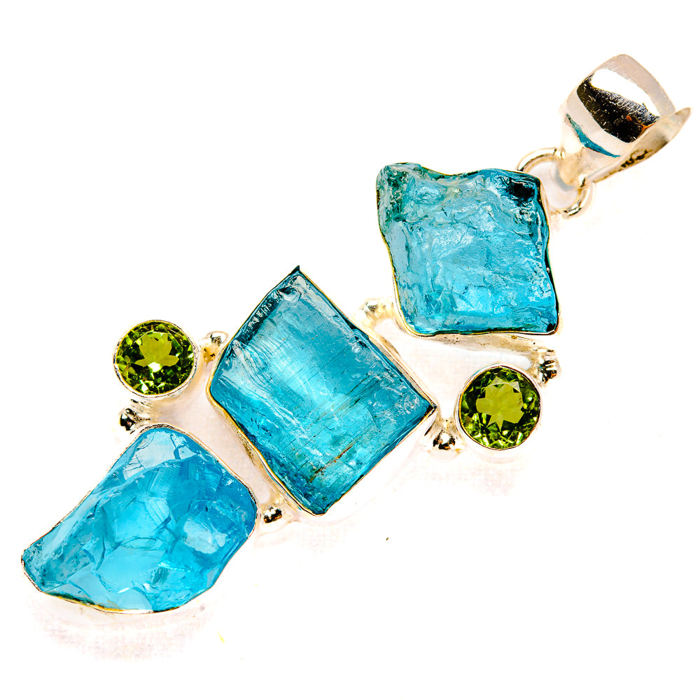 Apatite Pendants handcrafted by Ana Silver Co - PD32993 - Photo 2