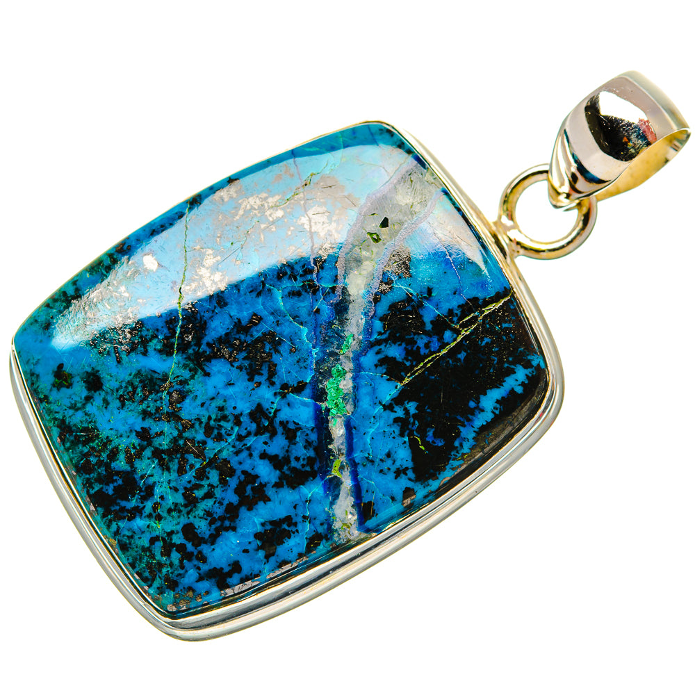 Shattuckite Pendants handcrafted by Ana Silver Co - PD33018 - Photo 2
