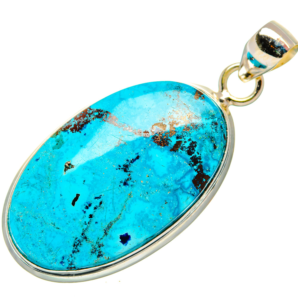 Shattuckite Pendants handcrafted by Ana Silver Co - PD33026 - Photo 2