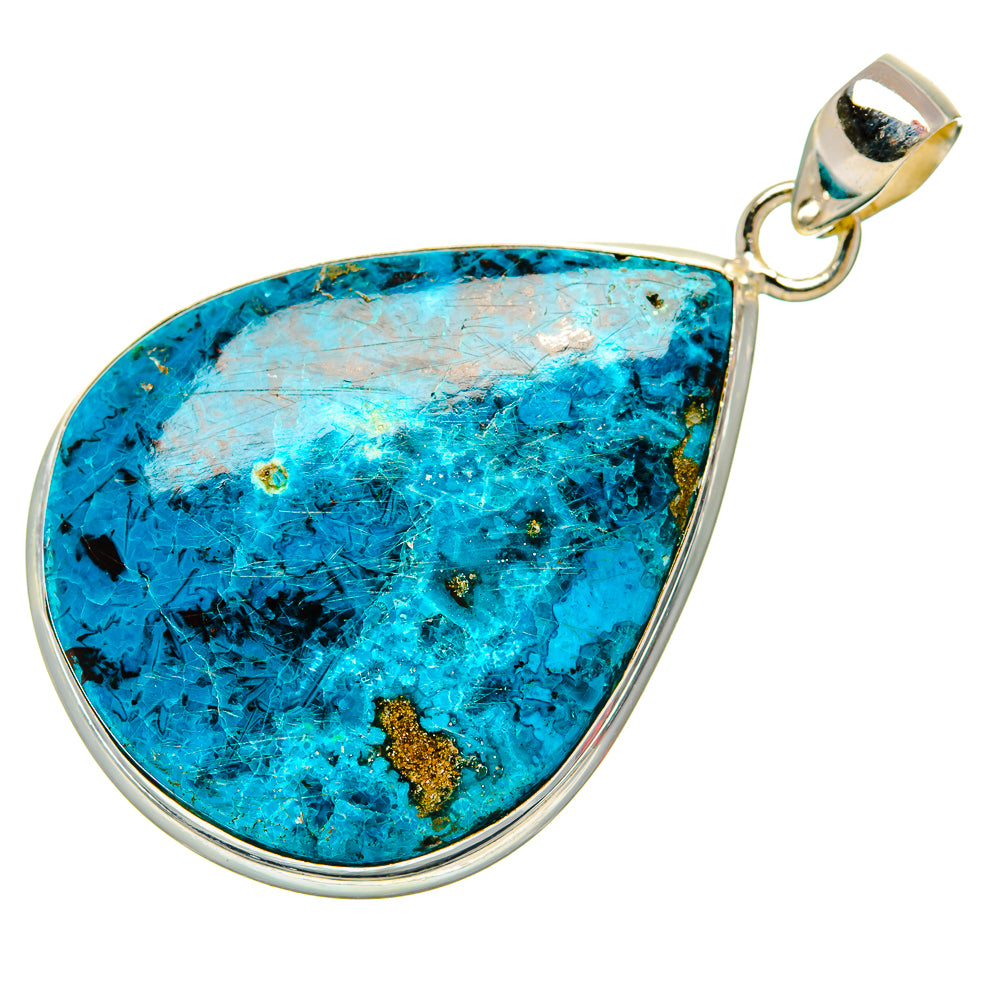 Shattuckite Pendants handcrafted by Ana Silver Co - PD33033 - Photo 2