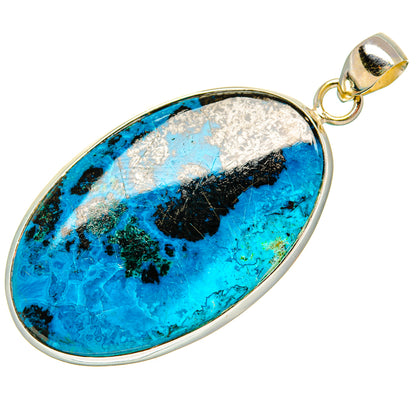 Shattuckite Pendants handcrafted by Ana Silver Co - PD33034 - Photo 2