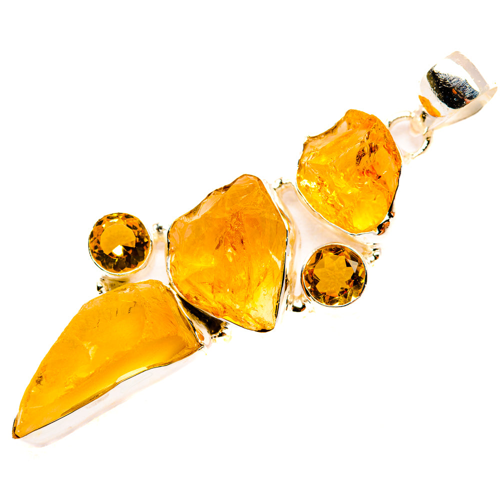 Citrine Pendants handcrafted by Ana Silver Co - PD33128 - Photo 2