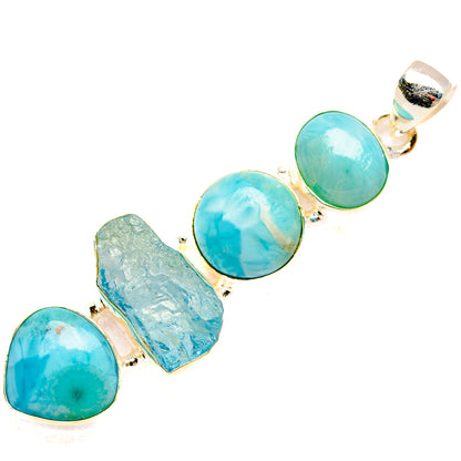 Larimar Pendants handcrafted by Ana Silver Co - PD33129 - Photo 2