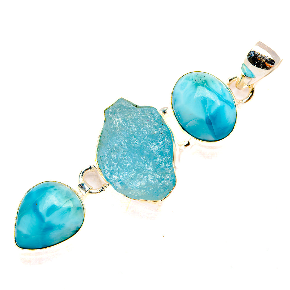 Larimar Pendants handcrafted by Ana Silver Co - PD33142 - Photo 2